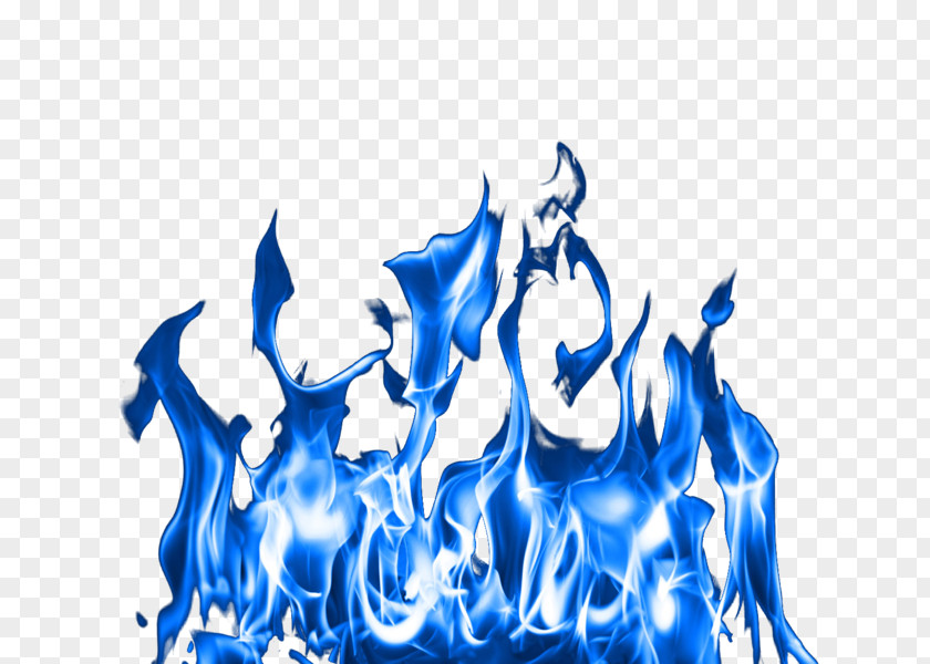 Blue Flame Clip Art PNG