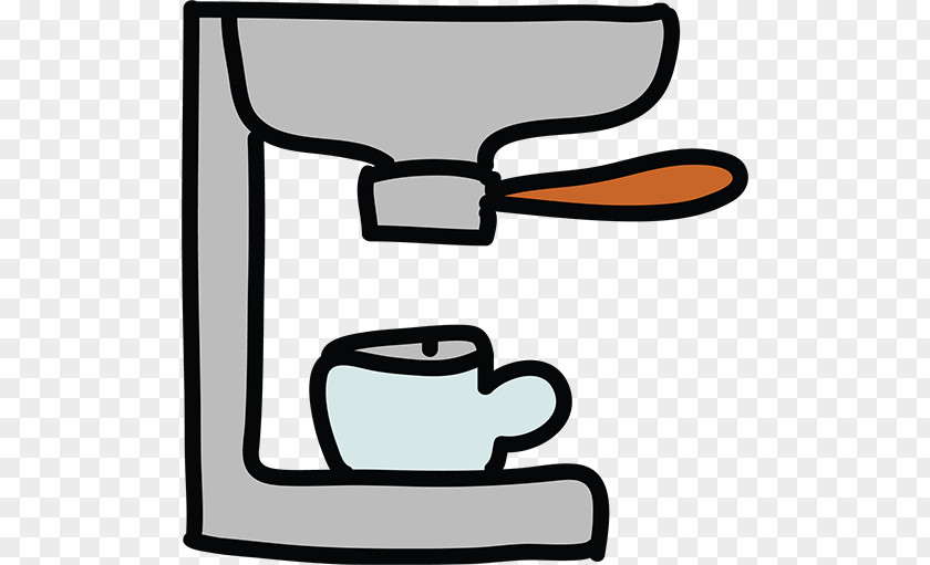 Cartoon Coffee Coffeemaker Cafe Clip Art PNG