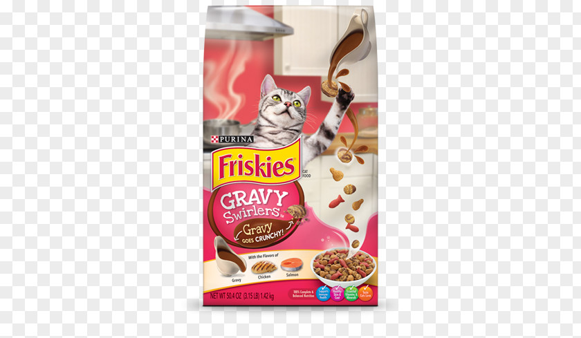 Chicken Gravy Friskies Indoor Delights Dry Cat Food PNG