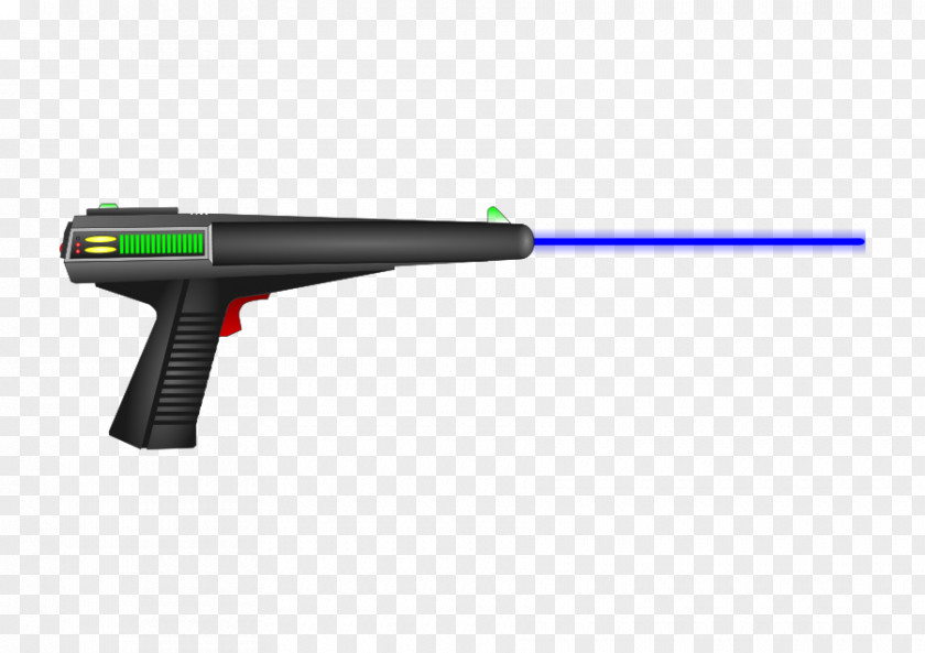 Laser Raygun Tag Firearm Clip Art PNG