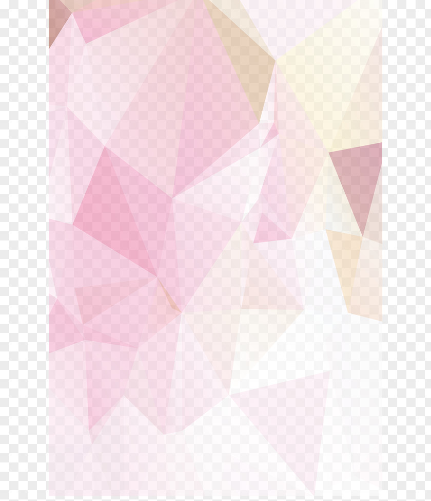 Pink Geometric Background Material Triangle Textile Pattern PNG