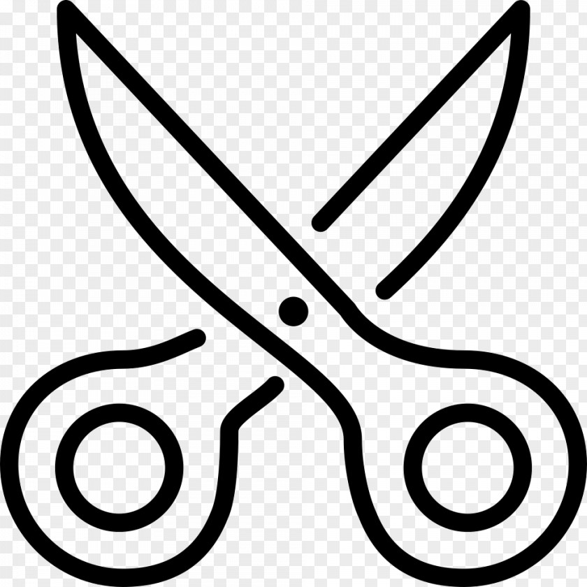 Scissors Cutting Loose Hair Salon PNG