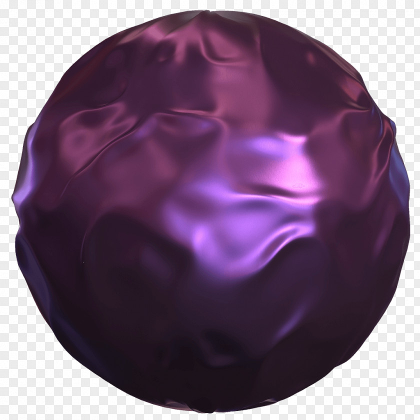 Silk Material Violet Purple Sphere PNG