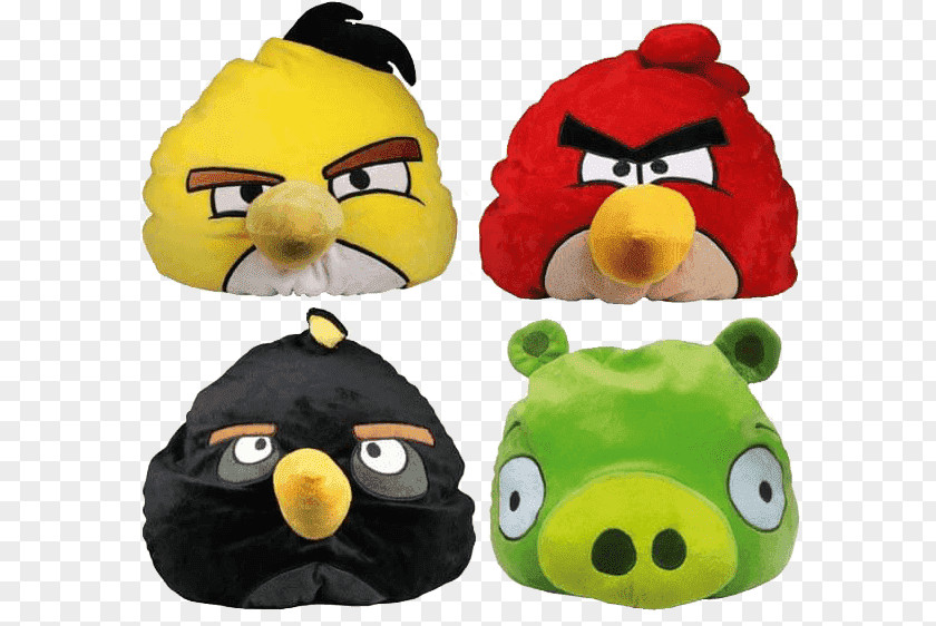 Angry Birds Blue Throw Pillows Bean Bag Chairs Rovio Entertainment PNG