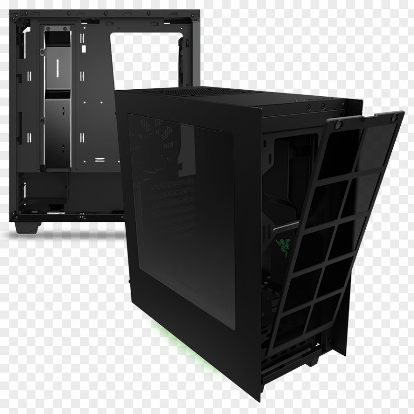 Computer Cases & Housings NZXT S340 Mid Tower Case Elite ATX Mid-Tower PNG