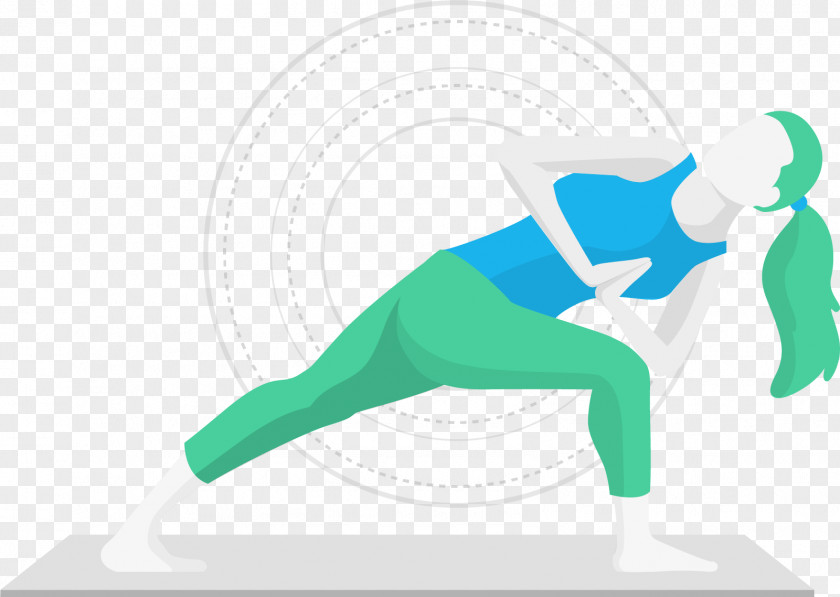 Health Fitness And Wellness Yoga Cartoon PNG