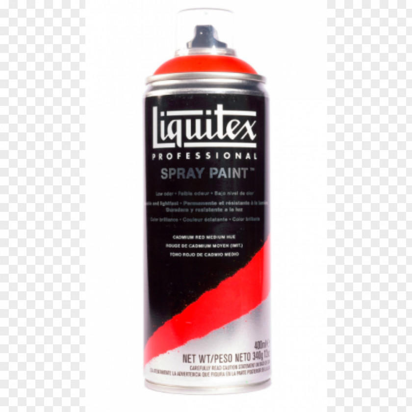 Paint Liquitex Aerosol Acrylic Cadmium Pigments PNG