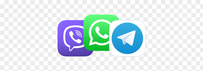 Viber WhatsApp Telegram Instant Messaging Email PNG
