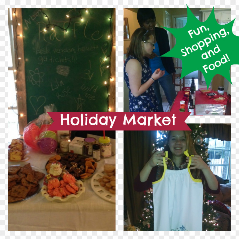 Bulletin Holiday Market Tupperware Brands Party Shopping PNG