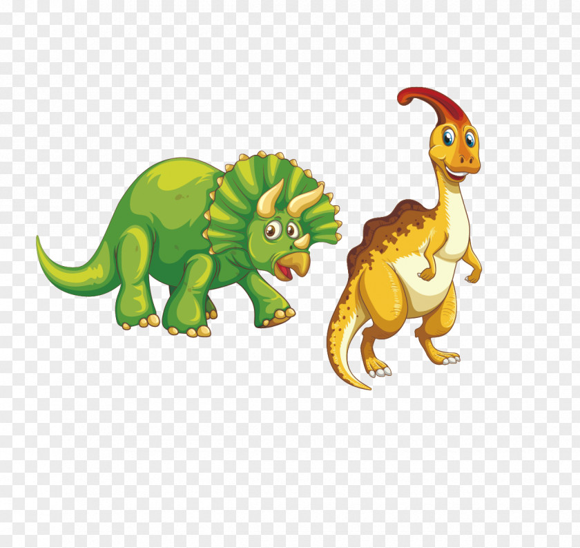 Cartoon Dinosaurs Vector Material Dinosaur Drawing PNG