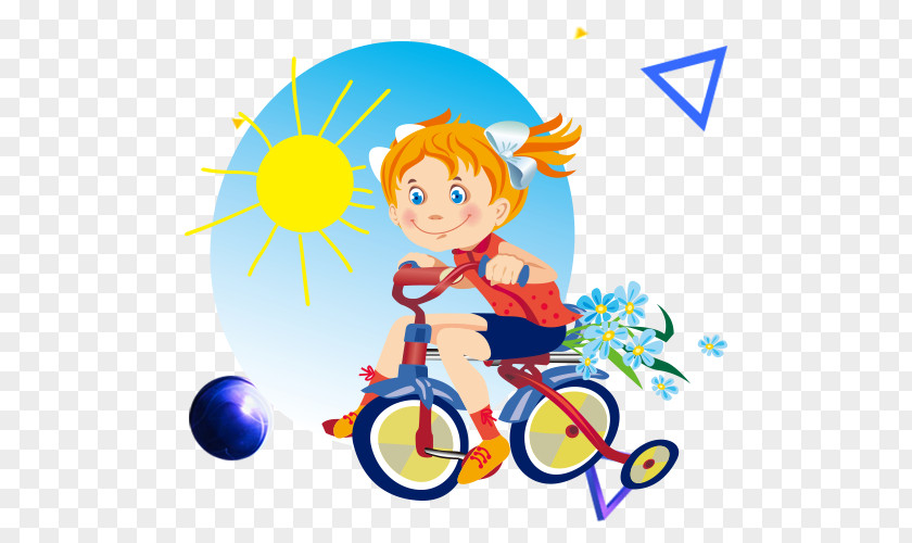 Children Ride Student School Child Cartoon PNG