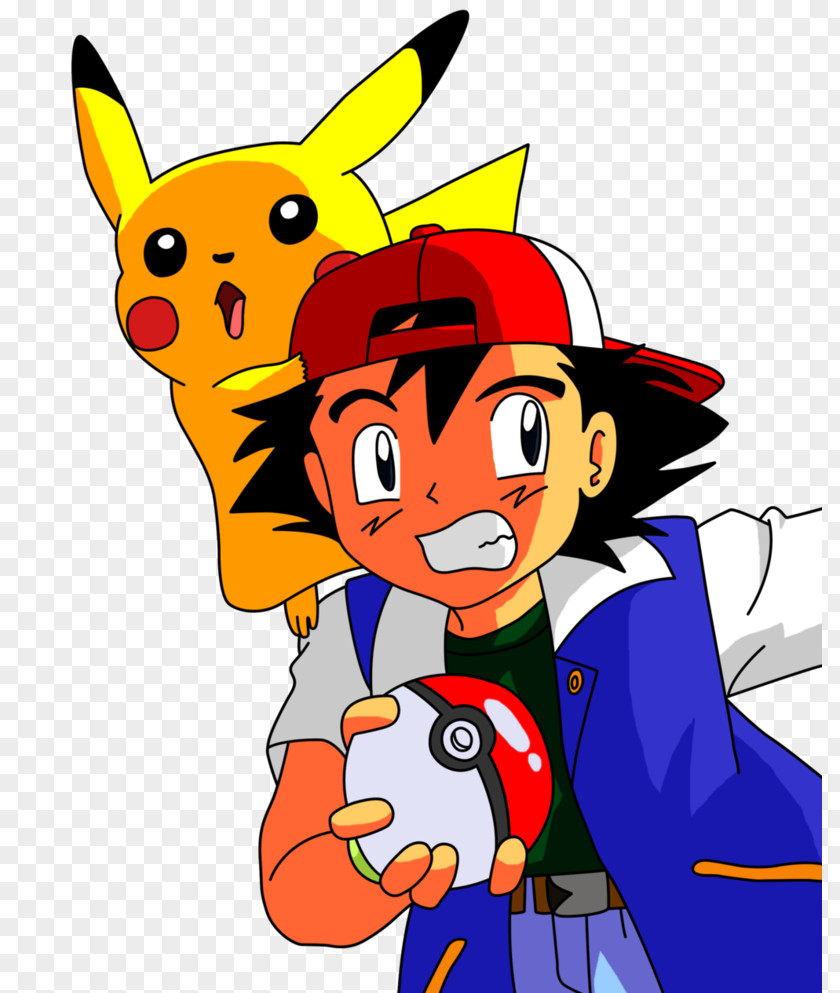 Pikachu Ash Ketchum Drawing Illustration Clip Art PNG