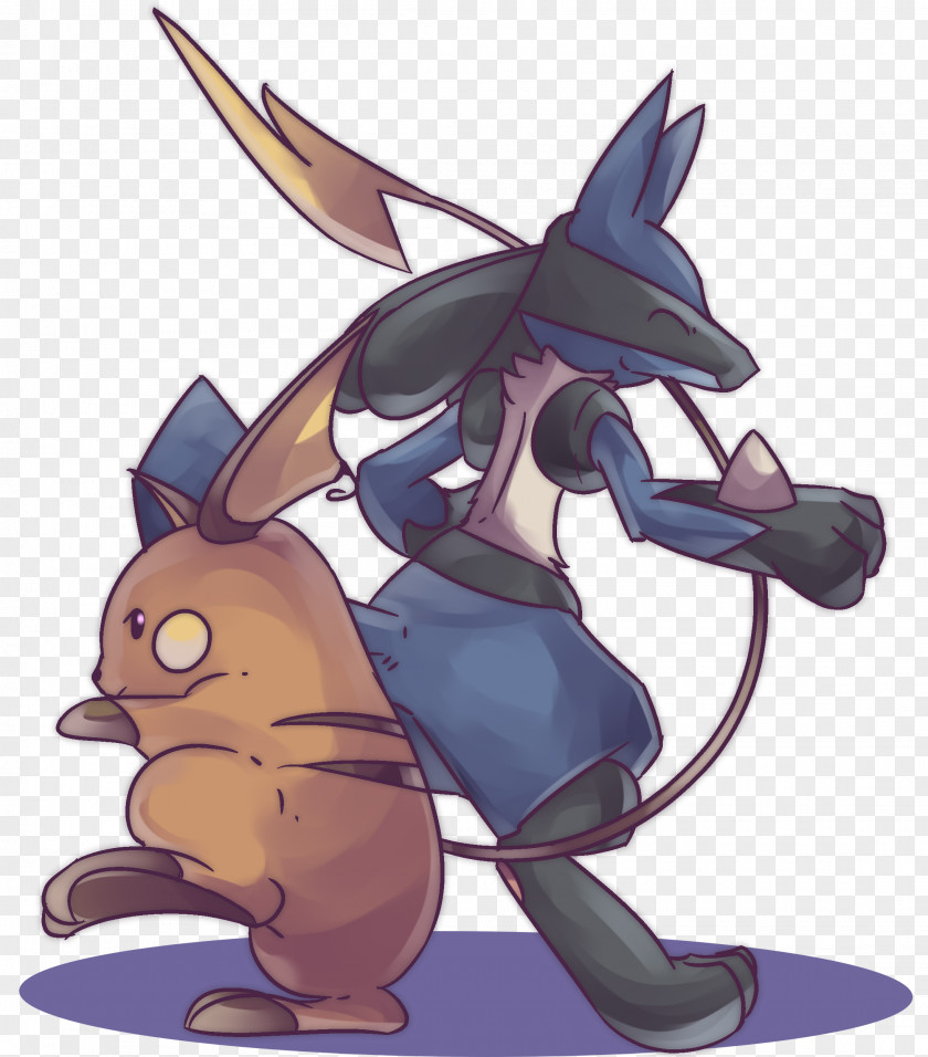 Pikachu Raichu Lucario Pokémon Art PNG