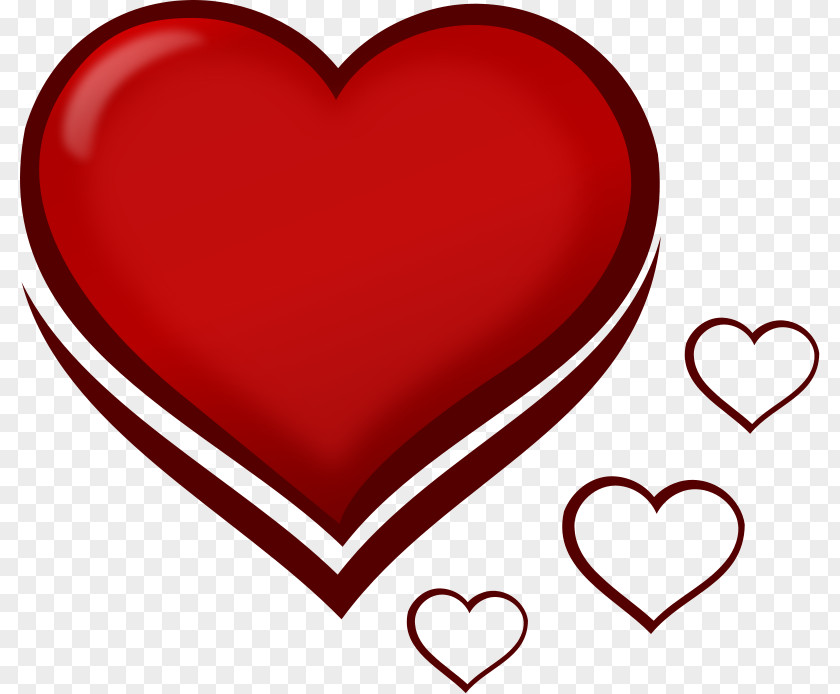 Red Heart Free Content Clip Art PNG