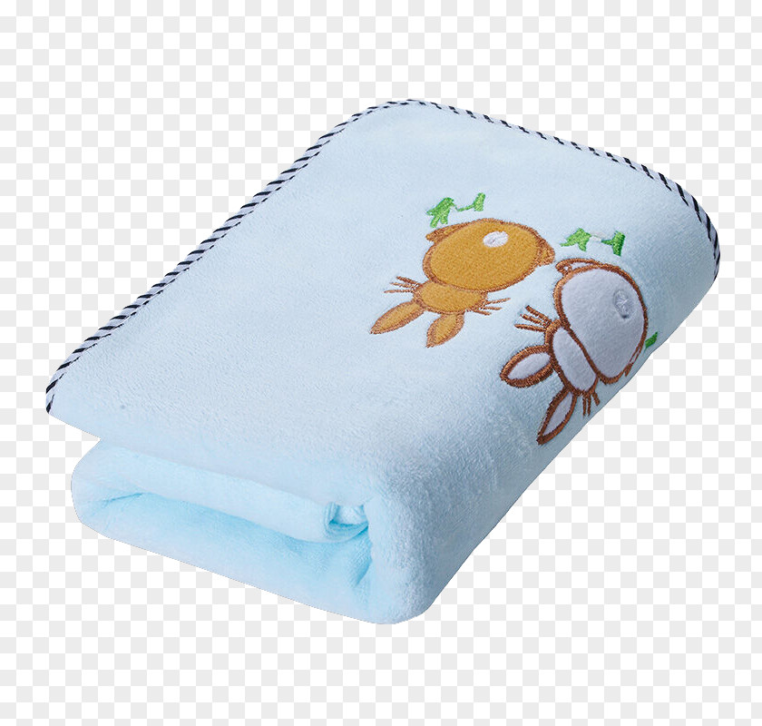 Blue Child Towel Was Textile PNG
