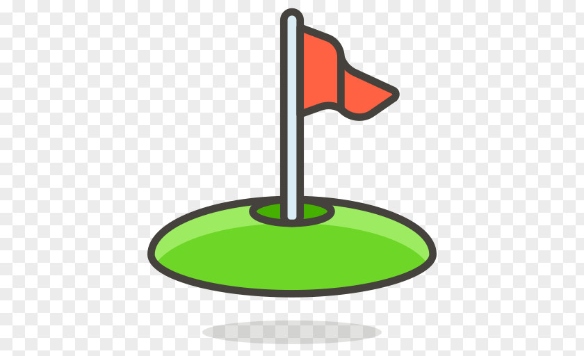 Golf Course Emoji Flag Green PNG