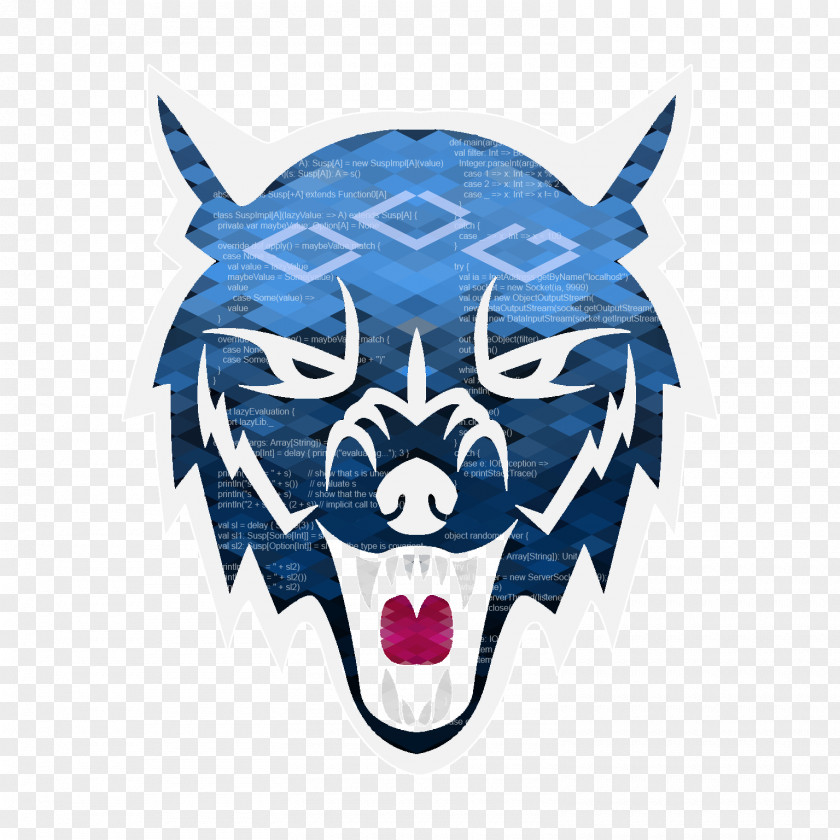 Mask Logo Character Font PNG