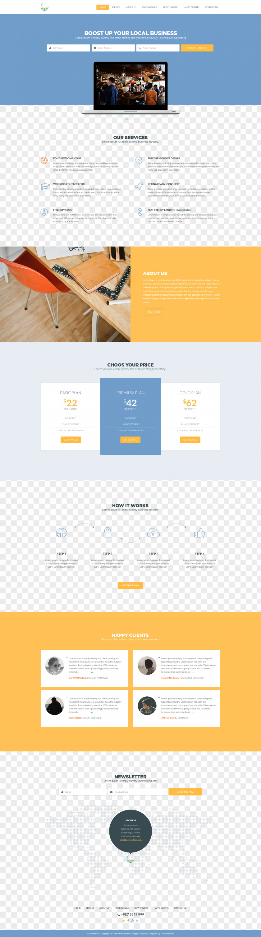 Responsive Full Range Of Commercial Website Templates UI Web Template System Business PNG