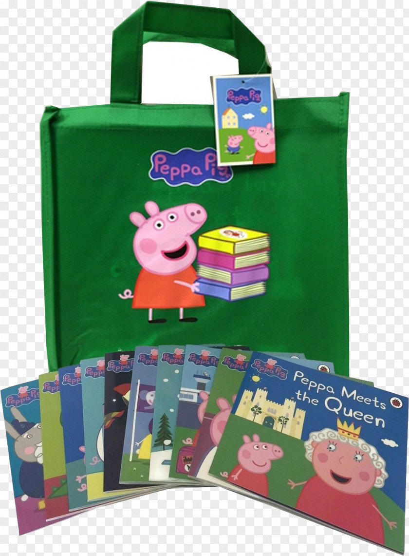 Book Gift Paperback Peppa Meets The Queen Grampy Rabbit Box Set PNG