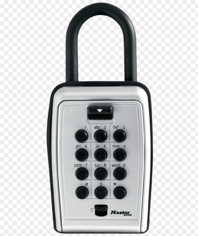 Box Master Lock Combination Key PNG