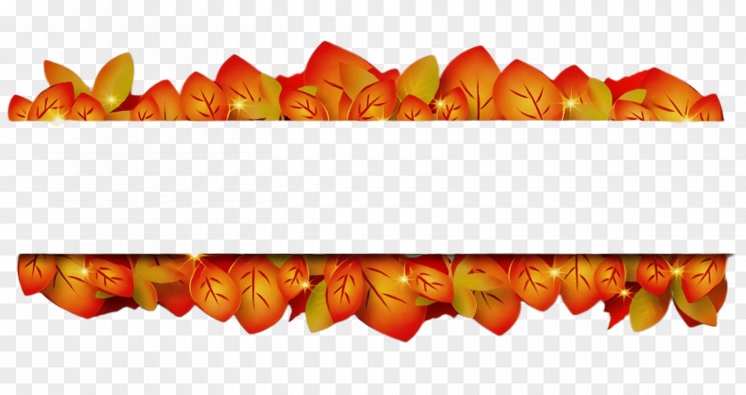 Leaf Yellow Orange PNG