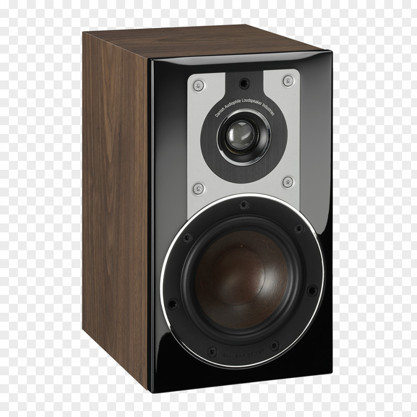 Walnut Danish Audiophile Loudspeaker Industries Bookshelf Speaker High Fidelity PNG