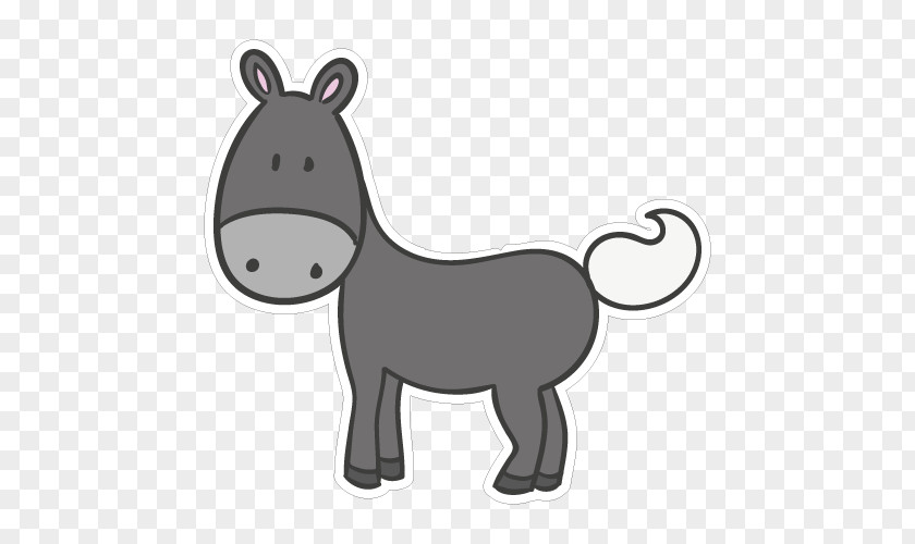 Donkey Mule Drawing Animation Clip Art PNG