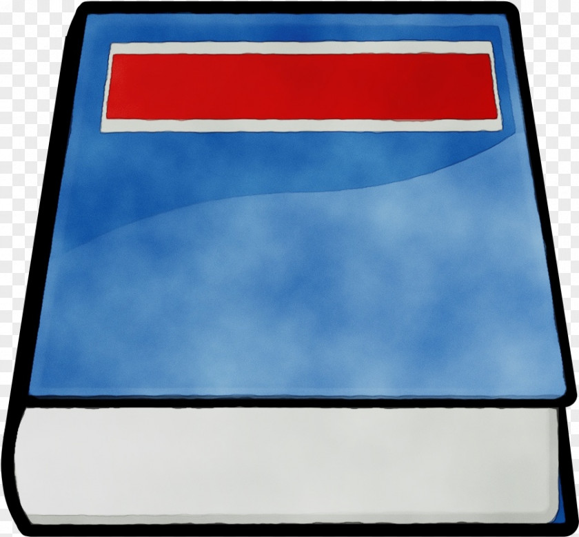 Electric Blue Rectangle PNG