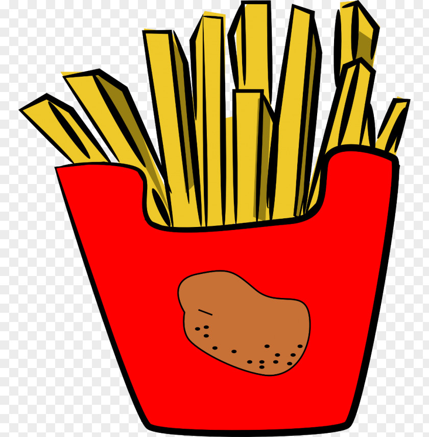 McDonald's French Fries Cuisine Hamburger Fast Food PNG