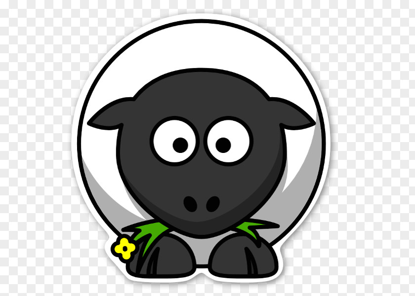 Sheep Cartoon Grazing Clip Art PNG