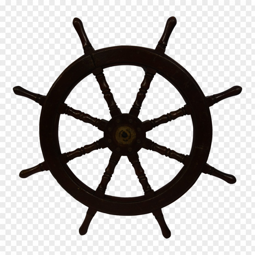 Ship Ship's Wheel Wall Decal Maritime Transport PNG