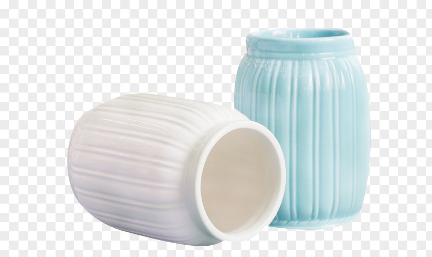 Fresh Color Pottery Vase Jar PNG