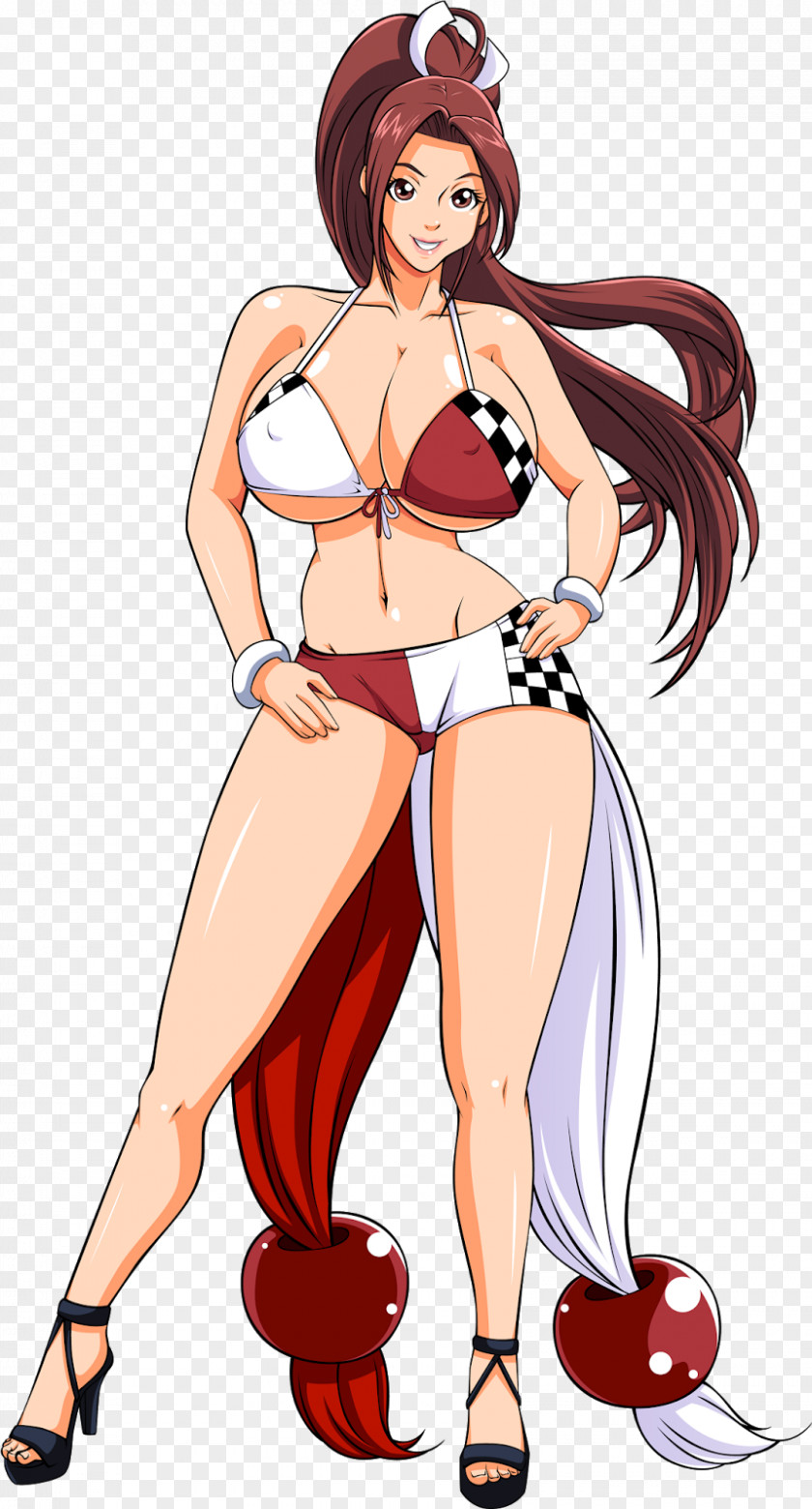 Mai Shiranui The King Of Fighters Drawing PNG of Drawing, mai shiranui clipart PNG