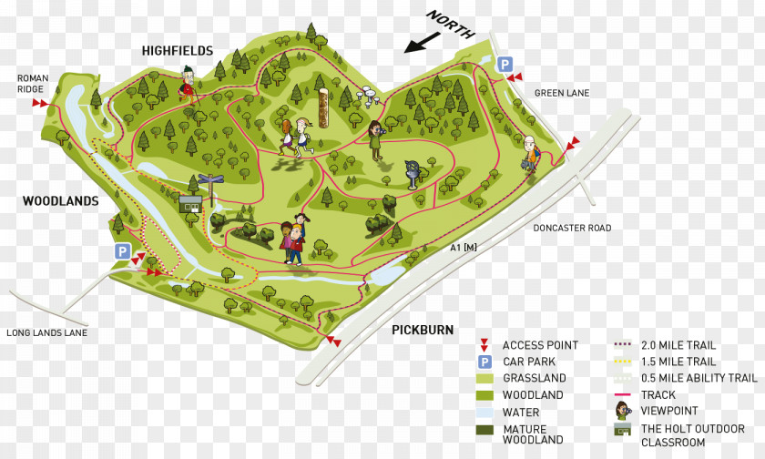 Map Brodsworth Hall Community Woodland Bentley Building PNG