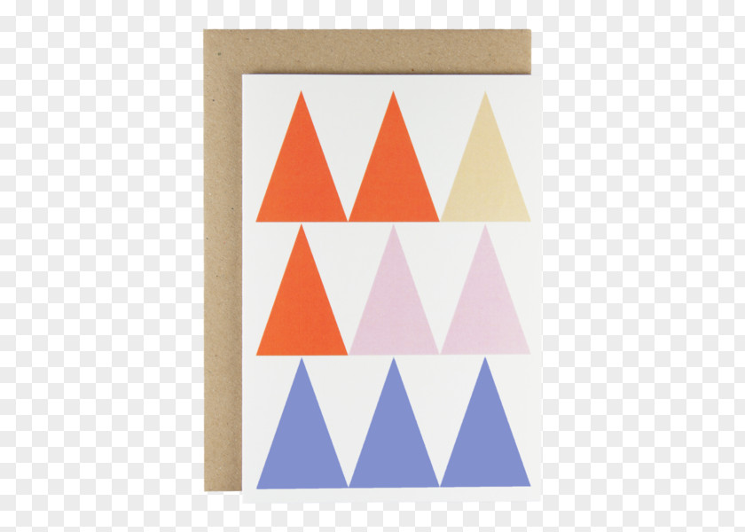 Triangle Paper Art Font PNG