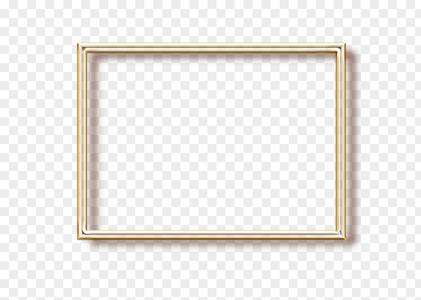 Beige Picture Frame Background PNG