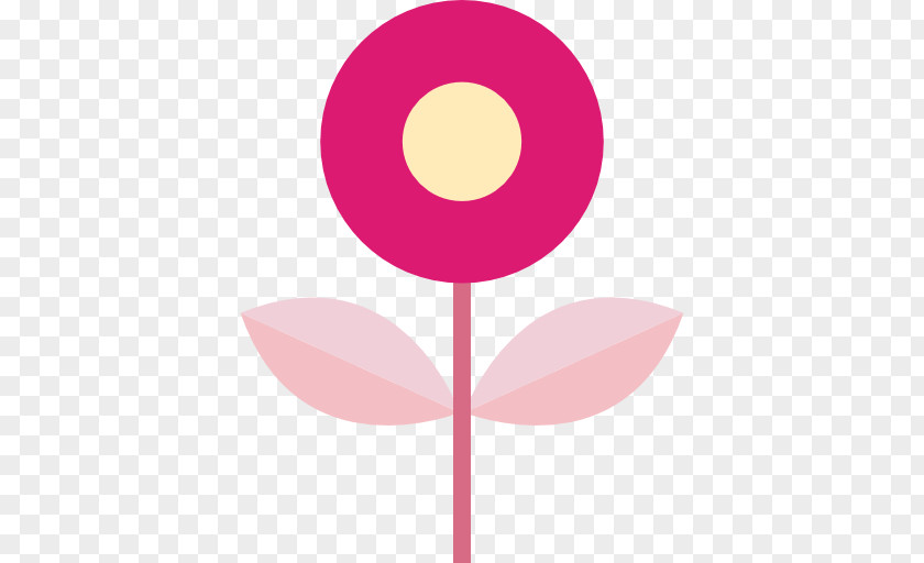 Botani Icon Clip Art Pink M PNG