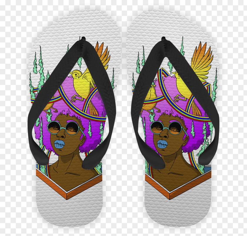 Cactus Flip-flops Shoe PNG