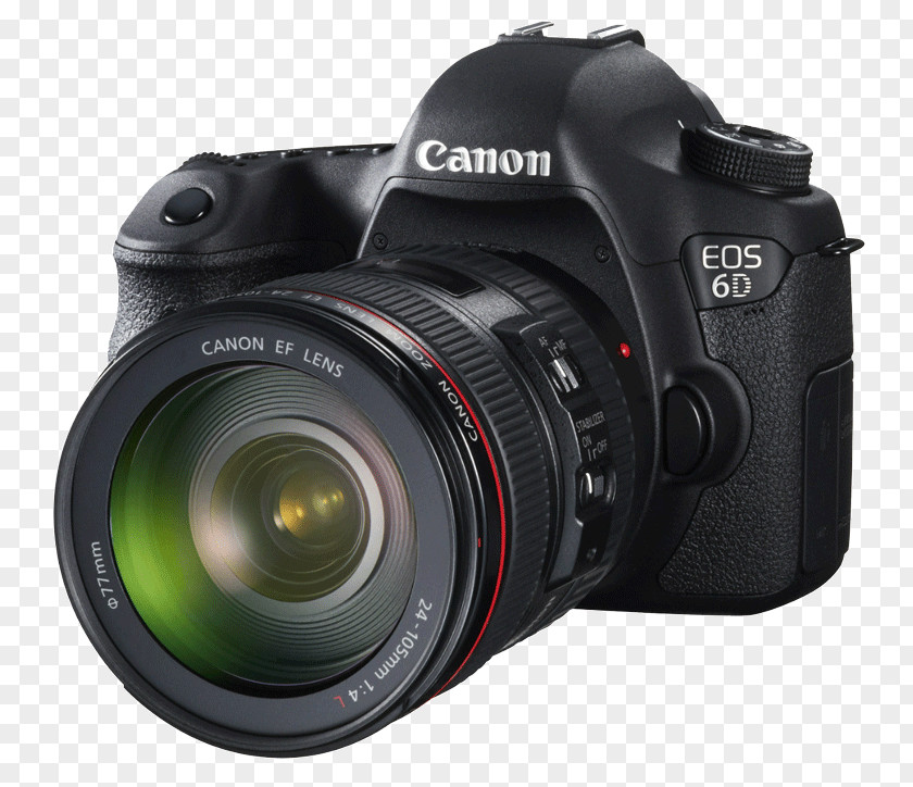 Camera Canon EOS 6D Mark II EF 24–105mm Lens Mount 5D PNG
