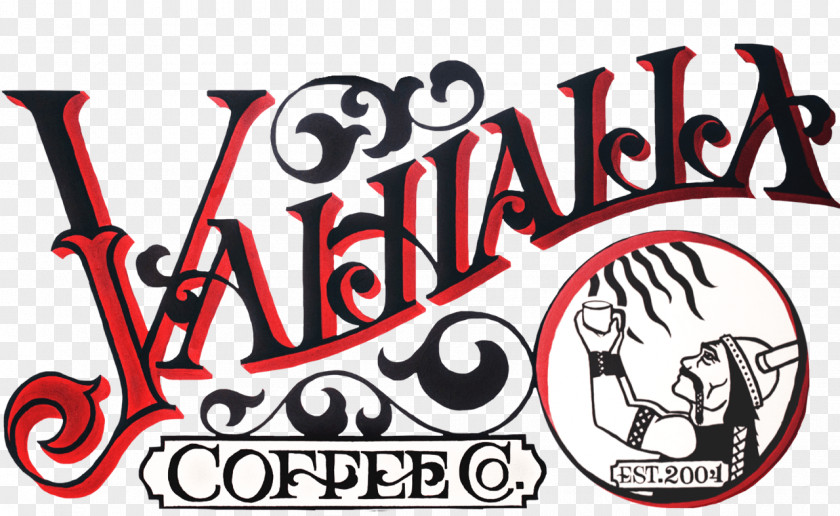 Coffee Valhalla Co. Roasting Barista PNG