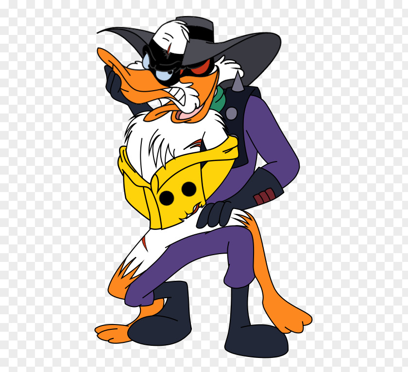 Duck Gosalyn Mallard Negaduck Cartoon Fan Art PNG