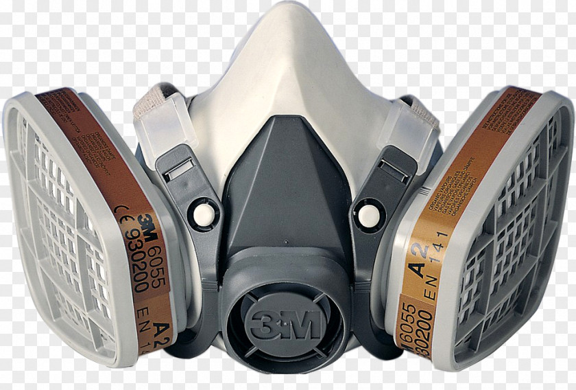 Gas Mask Respirator Dust Face PNG