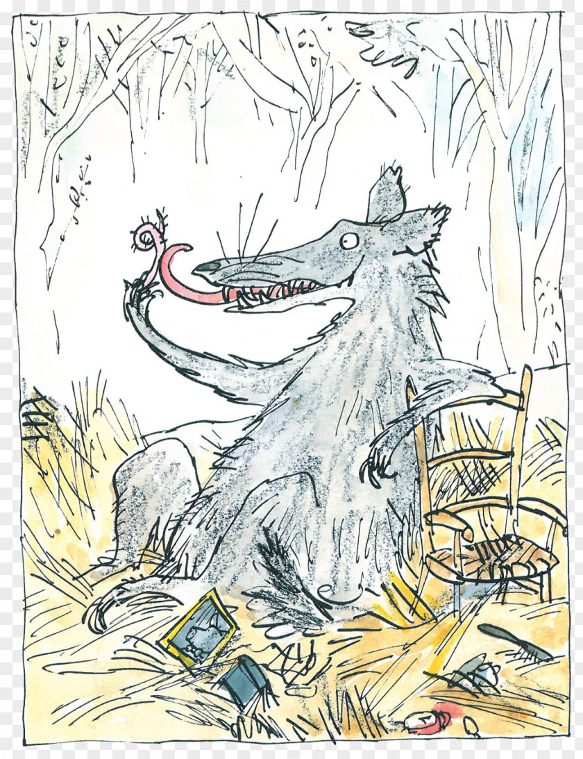 Three Little Pigs Wolf Reader Ship Literacy School The Mammal Cartoon PNG