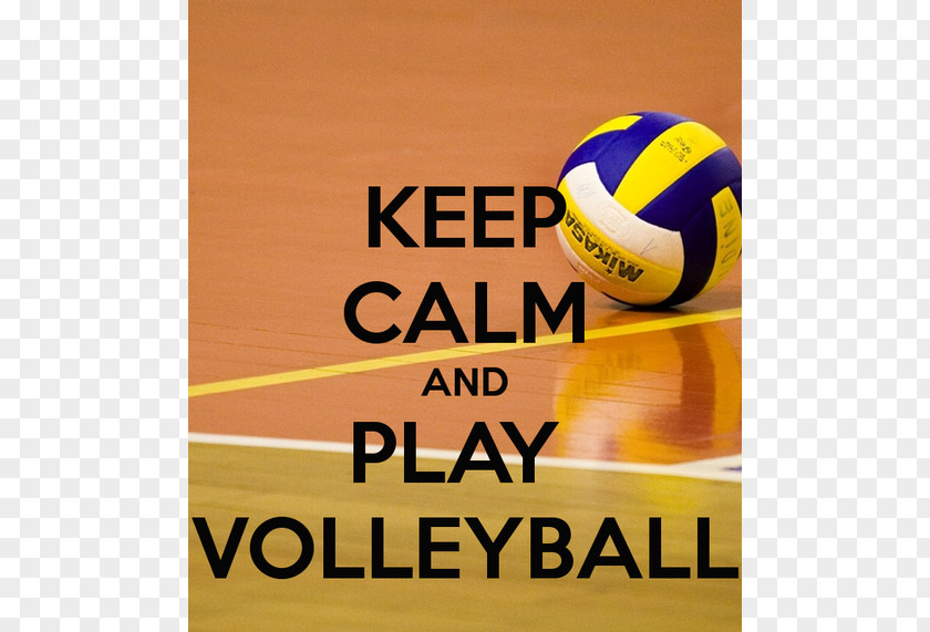 Volleyball Keep Calm And Carry On Play Game PNG