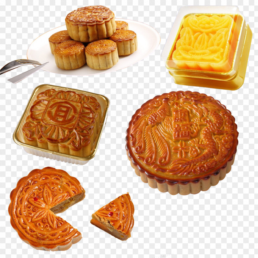 3d Image Creative Mooncake Drawing Mid-Autumn Festival PNG