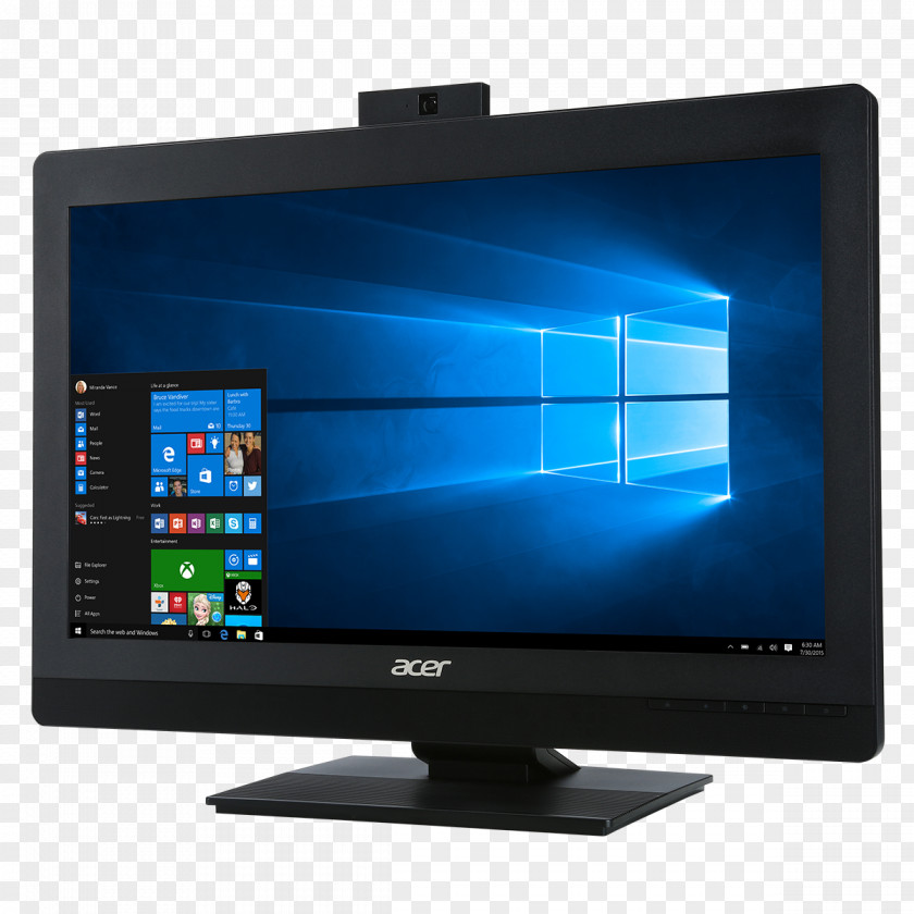 Computer Acer Veriton Z4820G Desktop Computers All-in-One PNG