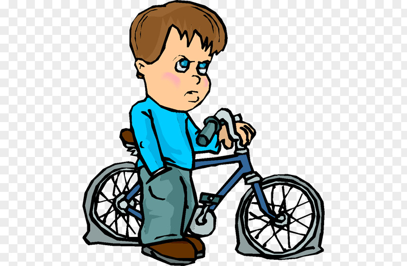 Enfant Bicycle Flat Tire Dictionary Clip Art PNG