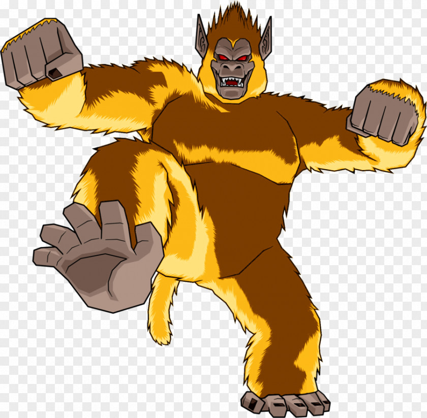 Great Apes Goku Vegeta Frieza Piccolo Gogeta PNG