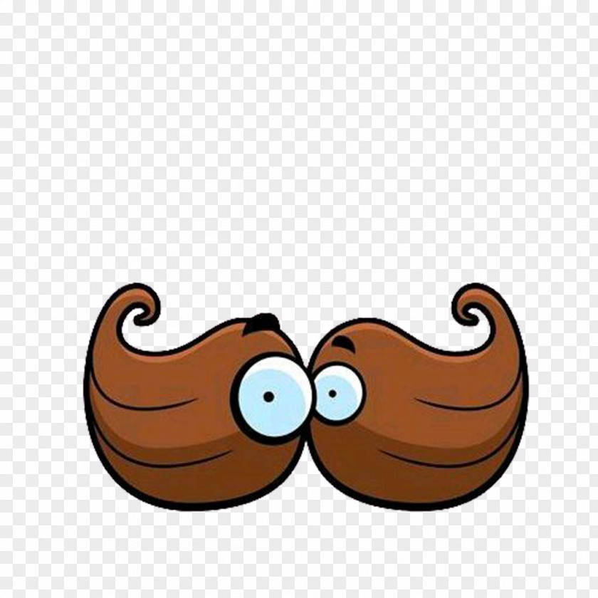 Long Beard Eye Moustache Cartoon Wallpaper PNG