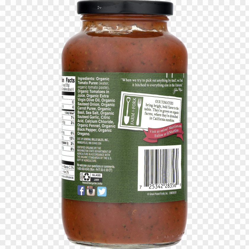 Tomato Sauce Marinara Pasta Condiment Organic Food PNG